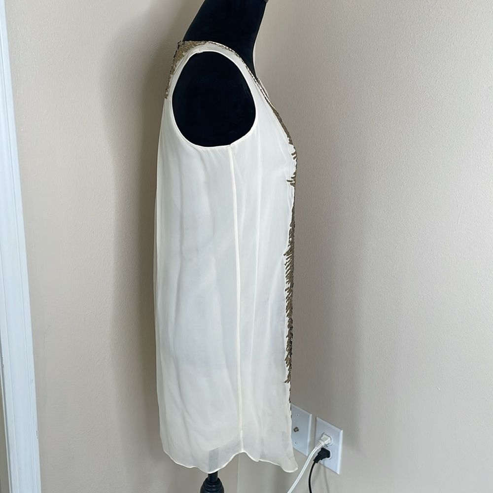 Adam sheer silk sequins mini dress - Picture 4 of 9